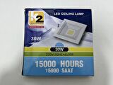 Global K2 KDL-323 Cob Ledli Kare Tavan Lambası 30W 6500K