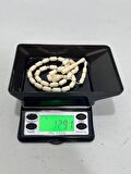 Kesme Fildişi Tesbih 12,90 Gram - Koleksiyonluk Fil Dişi Tespih