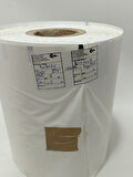 Polipropilen Pvc Gıda Ambalajlama Filmi Rulosu Beyaz 250mm 7 kg