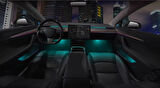 Tesla Model 3 Lazer Gravür Rgb Led Ambiyans Aydınlatma Seti 