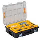 Dewalt TSTAK Ağır Hizmet Tipi Şeffaf Kapaklı Takım Çantası DWST17805