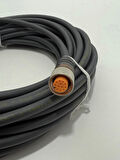 Vc VK002111 M12 Plc Güç Kablosu 12Pin 10 Metre