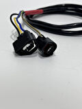 Y2M-14TK 14 Pin Dairesel Konnektörlü Otomotiv Kablo (Model 7)