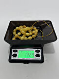 Doğal Kaya Damla Kehribar Tesbih 33lük 12,23 Gram