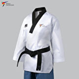 Mooto Siyah Yaka Wt Taekwondo Elbisesi 180