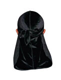 Kadife Kumaş Unisex Drugs Bandana Siyah