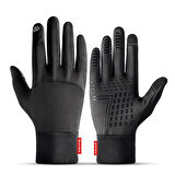 Kyncılor Outdoor Dokunmatik Rüzgar Su Geçirmez Motosiklet Eldiveni XL
