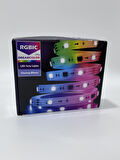 5050-60-RGBIC Tuya Wifi Bt Rgb Led Şerit 5 Metre IP65