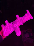 'Lets get weird'' Neon Led Duvar Yazısı 43x22cm