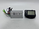 Xunlida 866C-6 Elektrikli Bisiklet LCD Ekran ve Motor Kontrol Cihazı