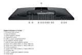 Dell C2422HE 23.8” Full HD IPS Video Konferans Monitörü