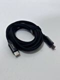 Toocki 100W Dijital Ekran Type-C To Type-C Pd Hızlı Şarj Kablosu 200cm
