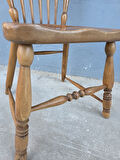 Vintage Masif Ahşap Sandalye (1 Adet) AC08