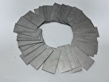 625 Nikel Alaşım Levha 100x50x1,1mm (50 Adet)