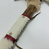 El Yapımı Kızılderili Doğal Kemik Balta 45cm (Model 5)