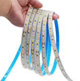 Rps-2835-120-6mm Yapışkanlı Şerit Led 10 Metre Gül Kırmızısı (120 Led/m - 12V)