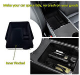 Tesla Model 3 ve Model Y Kadife Kaplama Orta Konsol Düzenleyici