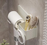 Minimalizm Duvara Monte Saç Kurutma Makinesi Tutucu