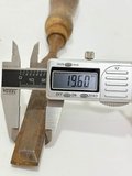 Antika İngiliz Ahşap Torna Bıçağı 078