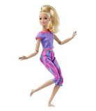 Barbie Sarışın Sonsuz Hareket Bebeği FTG80