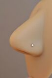 Tektaş Çelik Burun Piercingi Mini Tektaş Çelik Hızma 1.5 mm