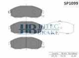 Hitech 010062 Ön Balata Stare x 98-02 Mın.Kamy Stare x 04-Kamy Sp1097 58101-4AA00
