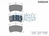 Hitech 010088 Ön Balata 323 89-97 Mazda 121 01-1.3 Rio 00-06 1.3-1.5 B6 Motor D3060 B0923329Z