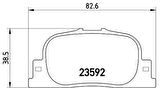Hitech 010226 Arka Balata Geely 08-1.3 04466-32030