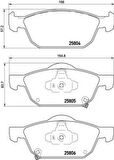 Hitech 010236 Ön Balata Civic 12-HB Civic 17-HB 45022-TL1-G00