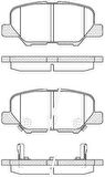 Hitech 010257 Arka Balata Mazda 6 13-Outlander 12-Asx 10- 1609899680