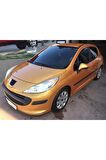 Peugeot 207 Uyumlu Kısa Farlar Için Uyumlu Şimşek Etkili Led Xenon Beyaz Far Ampulü