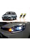 Peugeot 106 Uyumlu Park Ampulü Beyaz Led Aydınlatma Ampulü Canbus'li