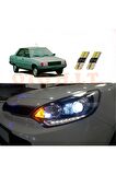 Renault 9 Uyumlu Park Ampulü Beyaz Led Aydınlatma Ampulü Canbus'li