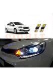 Fiat Linea Makyajlı Uyumlu Park Ampulü Beyaz Led Aydınlatma Ampulü Canbus'li