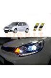 Volkswagen Polo Dürbün Göğüs Uyumlu Park Ampulü Beyaz Led Aydınlatma Ampulü Canbus'li