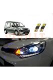 Peugeot Partner 99-08 Uyumlu Park Ampulü Beyaz Led Aydınlatma Ampulü Canbus'li