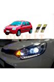 Renault Clio 2 Mercekli Uyumlu Park Ampulü Beyaz Led Aydınlatma Ampulü Canbus'li