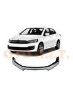 Citroen C Elysee Makyajlı Uyumlu Ön Tampon Eki Bodykit Karlık Lip