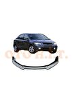 Opel Astra G Uyumlu Esnek Ayarlanabilir 3 Parça Kanatlı Piano Black Ön Lip