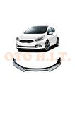 Kia Ceed Uyumlu Esnek Ayarlanabilir 3 Parça Kanatlı Piano Black Ön Lip