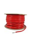 Tekli Kalaylı Marine Kablo 1mm Kırmızı Tekne Karavan 10mt