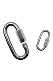 Galvanizli Oval Karabina 12mm