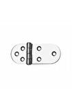 Paslanmaz Krom Oval Menteşe 38x94mm