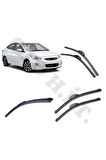 HYUNDAİ ACCENT BLUE SİLECEK TAKIMI 2011-2015 ÖN CAM SİLECEĞİ
