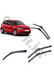 VOLKSWAGEN POLO SİLECEK TAKIMI 2009-2017 ÖN CAM SİLECEĞİ