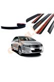 HONDA CİTY 09-12 UYUMLU BAGAJ ÜSTÜ SPOİLER MAT SİYAH