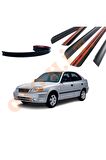 HYUNDAİ ACCENT ADMİRE UYUMLU BAGAJ ÜSTÜ SPOİLER MAT SİYAH