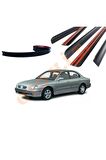 HYUNDAİ SONATA 99-01 UYUMLU BAGAJ ÜSTÜ SPOİLER MAT SİYAH
