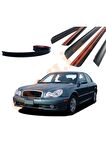 HYUNDAİ SONATA 02-05 UYUMLU BAGAJ ÜSTÜ SPOİLER MAT SİYAH
