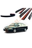 MAZDA 626 98-01 UYUMLU BAGAJ ÜSTÜ SPOİLER MAT SİYAH